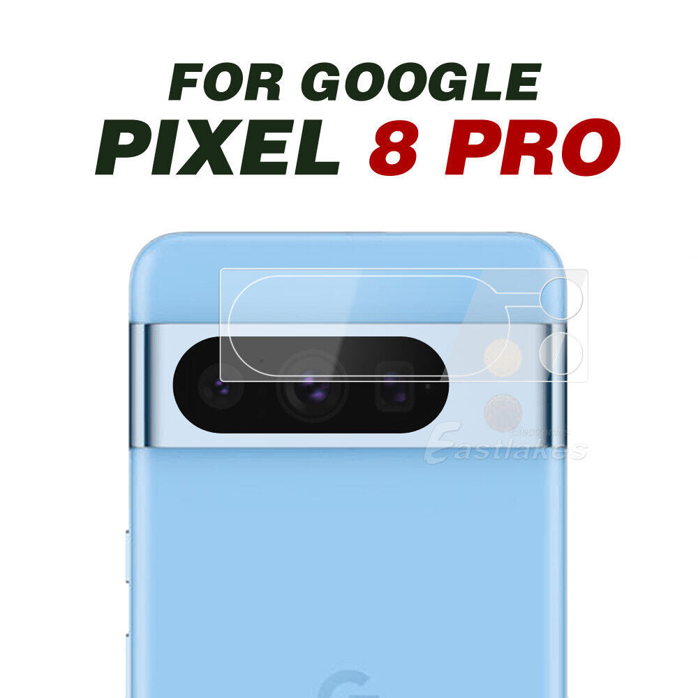Google Pixel 8 Pro Tempered Glass Camera Lens Protector - Eastlakes Electronics